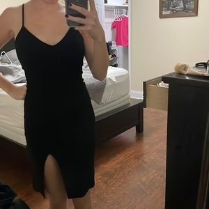 Slit dress